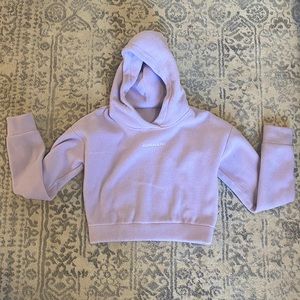 NWOT ALPHALETE CROPPED KING HOODIE, SIZE SMALL